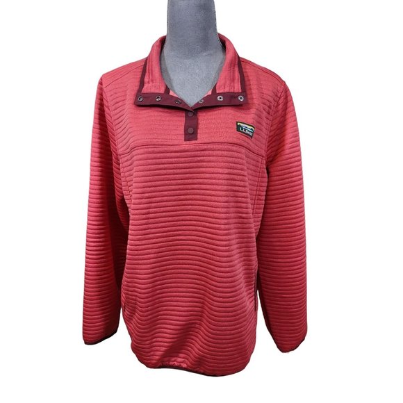 L.L. Bean Jackets & Coats Ll Bean Mens Airlight Knit Pullover